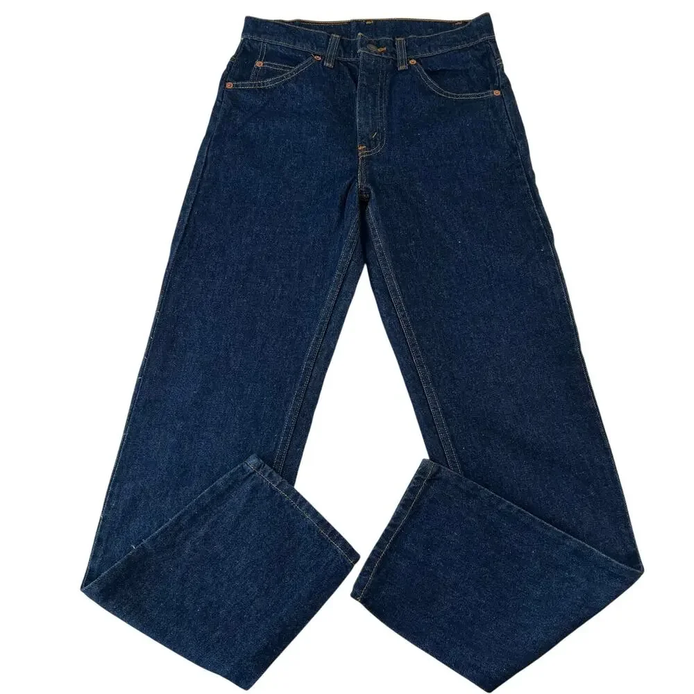 Levi's 505 Vintage Blue Jeans Orange Tab Deadstock Men's size 30X32 Straight Leg